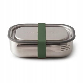 Lunch box 3w1 (oliwkowy) Box Appetit Black+Blum