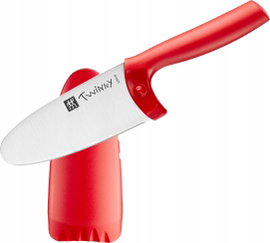 Zwilling Twinny SUPER nóż WIELKIEGO SZEFA kuchni :) 10cm czerwony dzieci 3+
