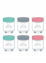 Zestaw 6 słoiczków (190 ml) na posiłki dla dzieci Kids Kilner