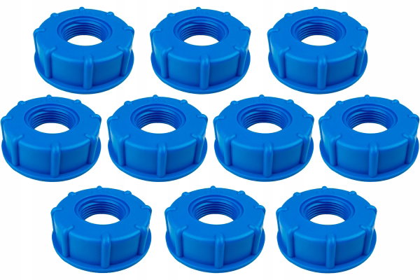 10x Korek Nakrętka Zbiornik 60x6 GW 1 cal 1000 l Mauzer Mauser IBC Adapter