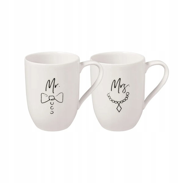 Kubki Mrs & Mr zestaw 2 szt Statement Villeroy & Boch