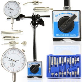 CZUJNIK ZEGAROWY STATYW MAGNETYCZNY 0-10mm SONDY