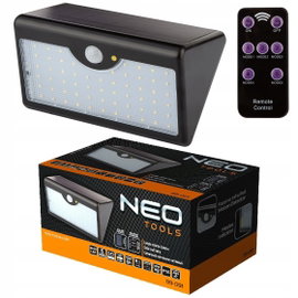 NEO REFLEKTOR LED LAMPA SOLARNA CZUJNIK PILOT 10W