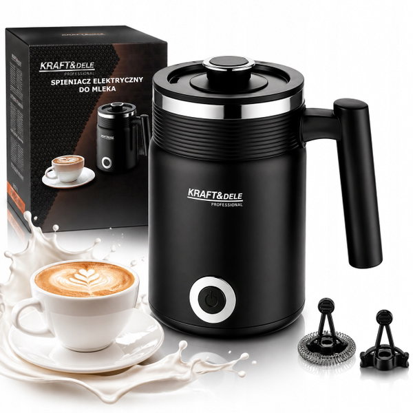 SPIENIACZ ELEKTRYCZNY DO MLEKA 500W MAX DO KAWY CAPPUCCINO LATTE KD4177