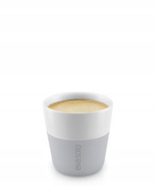 Zestaw 2 kubków do espresso (biało-szarych) Eva Solo