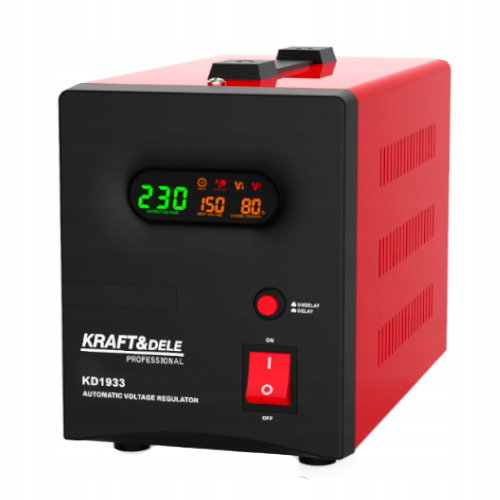 KRAFT&DELE STABILIZATOR NAPIĘCIA PRĄDU AVR 2000VA DO AGREGATU KD1933