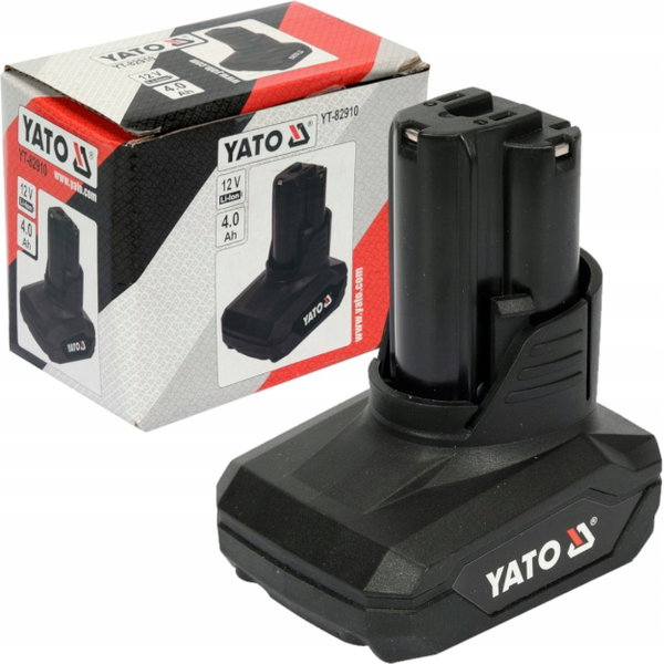 YATO AKUMULATOR 12V 4,0AH LI-ION ŁADOWARKA BATERIA 4Ah DO ŁADOWARKI