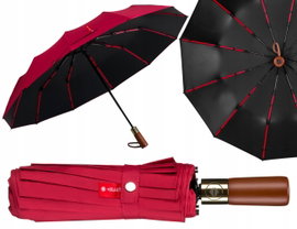 Parasol parasolka automat składany duży elegancki Peterson pokrowiec rączka