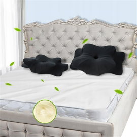ORTOPEDYCZNA PODUSZKA Z PIANKI MEMORY FOAM Z WYŻŁOBIENIAMI NA RĘCE