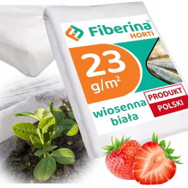 Agrowłóknina Biała Okryciowa Wiosenna 6,35x10m 23g Lekka Do Truskawek UV