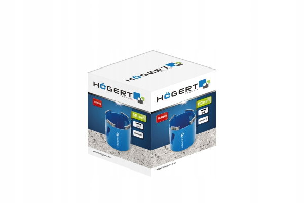 HOGERT OTWORNICA DIAMENTOWA SEGMENTOWA KORONKA POD PUSZKI 68mm HT6D476