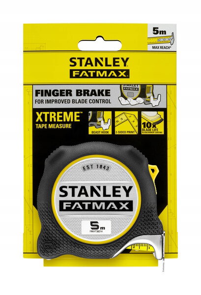 STANLEY MIARA ZWIJANA 5M 32MM XTREME MIARKA METRÓWKA FATMAX FMHT38214-0