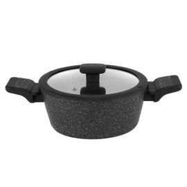 GARNEK Indukcja POKRYWKA MAŁY MARMURKOWY Starke Pro Ceres Marble 1,2 l 17cm