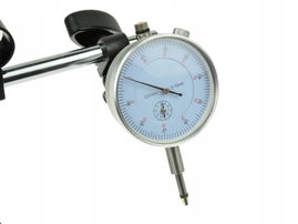 CZUJNIK ZEGAROWY 0-10MM DOKŁADNOŚĆ 0,01MM + STATYW MAGNETYCZNY ZESTAW 02625