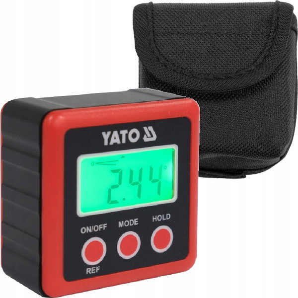 YATO MIERNIK KĄTOMIERZ CYFROWY ELEKTRONICZNY z MAGNESEM ALUMINIUM YT-71000