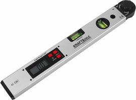 KĄTOMIERZ CYFROWY ELEKTRYCZNY Z POZIOMICA LCD 400 MM DO 230 STOPNI KD3561