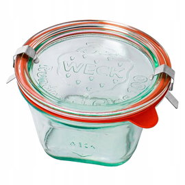 WECK Słoik Quadro 290ml (6 szt) kompletne NIEMCY