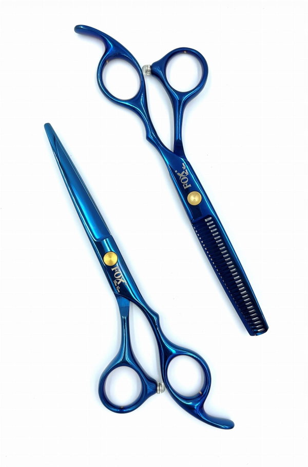 Degażówki FOX Blue Rose 6" Profesjonalne Niebieskie Teflon