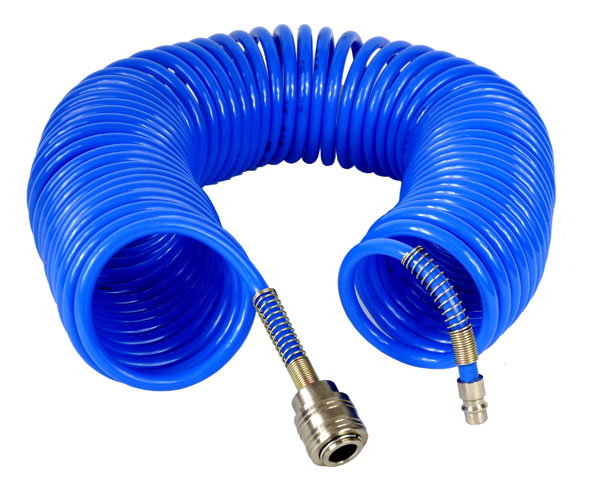 WĄŻ PRZEWÓD SPIRALNY PNEUMATYCZNY 20M DO KOMPRESOR PE 8x12mm