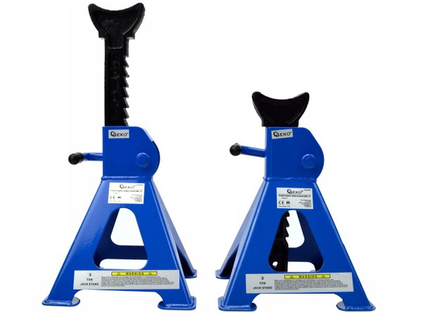 KOBYŁKI WARSZTATOWE PODSTAWKI 3T STOJAKI KOZIOŁKI 2szt 290-420MM 3 TONY