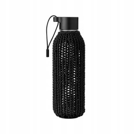 Butelka na wodę w czarnym pokrowcu (600 ml) Catch-It RIG-TIG