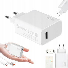 Ładowarka do Xiaomi z inteligentnym chipem i kablem 1m do biura i podróży