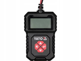 YATO ELEKTRONICZNY CYFROWY LCD TESTER AKUMULATORÓW SAMOCHODOWYCH 12V 2000A