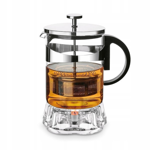 DZBANEK do HERBATY z zaparzaczem i podgrzewaczem Konighoffer Saphir 1,2l