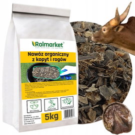 Nawóz WIÓRY ROGOWE Z KOPYTAMI 5 kg Mączka Rogowa PREMIUM BIO PRODUKT Wiosna