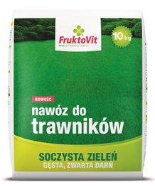 Fruktovit Plus Wieloskładnikowy 10kg Uniwersalny Nawóz Do Trawników Trawy