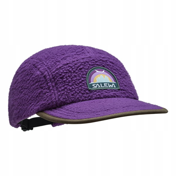 SALEWA Czapka z daszkiem Eagle Anniversary Retro Cap fioletowa UNI_58