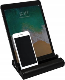 Podstawka na tablet i telefon (czarna) Stackers