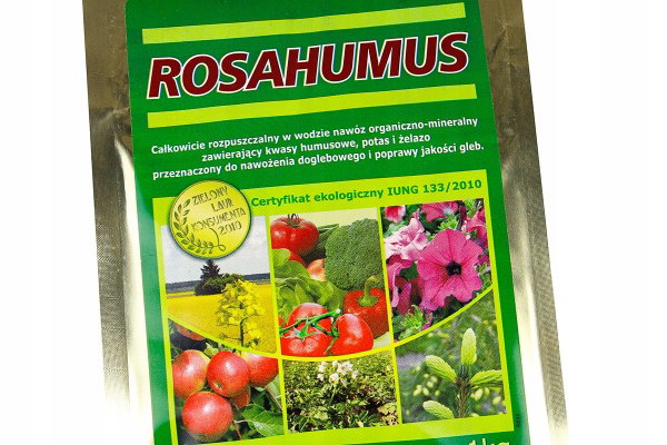 Rosahumus Eko Nawóz Organiczny Użyźniacz Ekologiczny 1kg=30 Ton Obornika