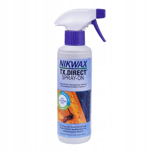 NIKWAX Impregnat do odzieży membranowej Tx Direct Spray-On 300ml