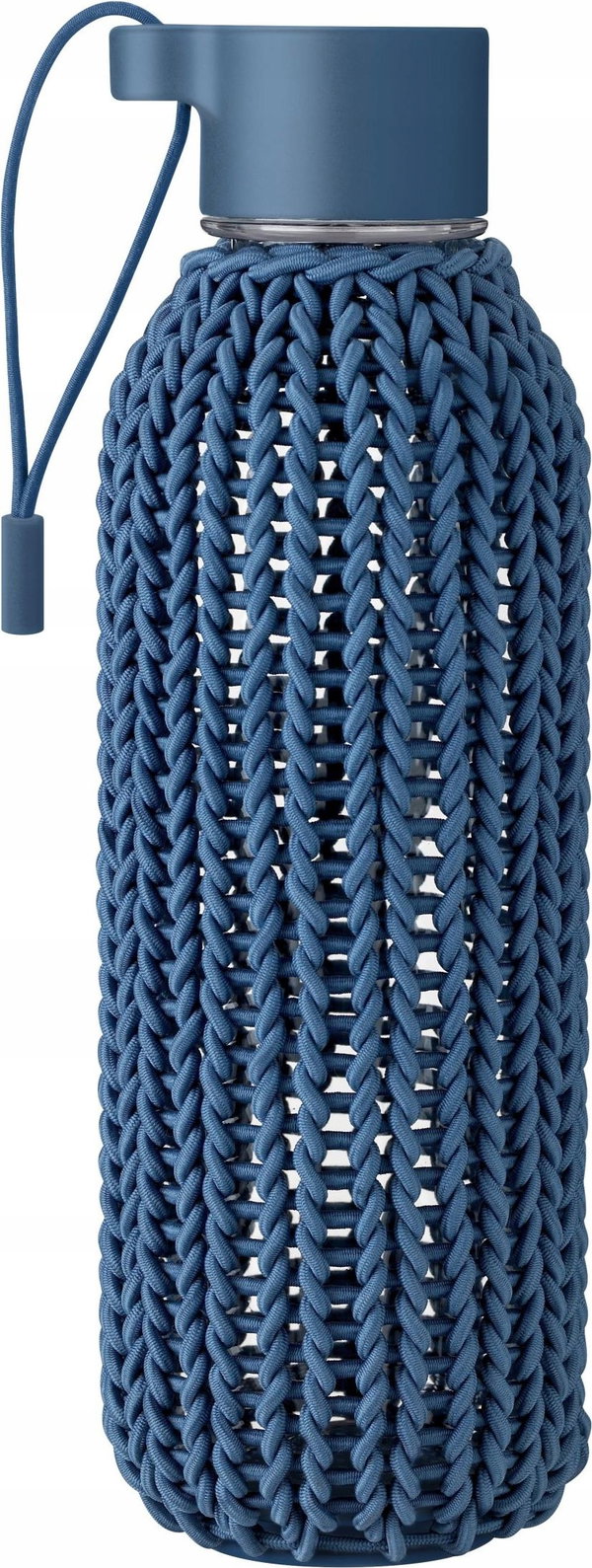 Butelka na wodę w niebieskim pokrowcu (600 ml) Catch-It RIG-TIG