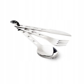 GSI Sztućce turystyczne Glacier Stainless 3 PC Ring Cutlery