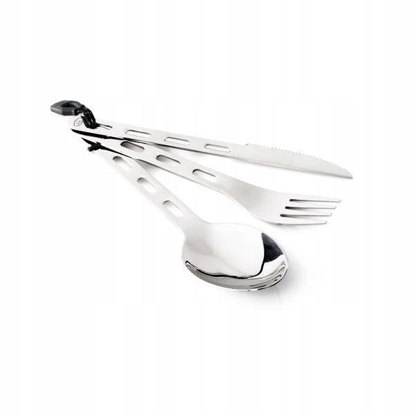 GSI Sztućce turystyczne Glacier Stainless 3 PC Ring Cutlery