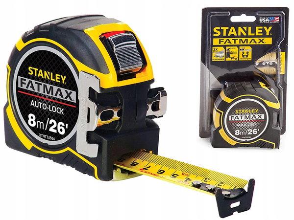 STANLEY FATMAX MIARA AUTOLOCK METRÓWKA MIARKA 8M/E X 32mm XTHT0-33504