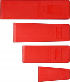 YATO KOMPLET ZESTAW 4 KLINÓW DO DREWNA 300 /245 /205 /136 MM YT-79884