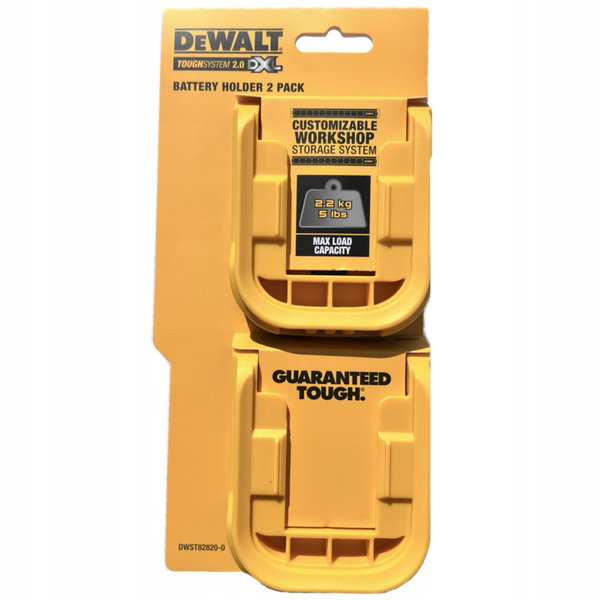 DEWALT DWST82820-0 uchwyt 2szt na akumulatory toughsystem 2.0 dxl dewalt