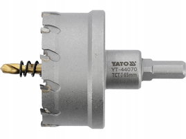 OTWORNICA DO METALU 65 MM Z WĘGLIKIEM SPIEKANYM YG10X KORONKA TCT YATO