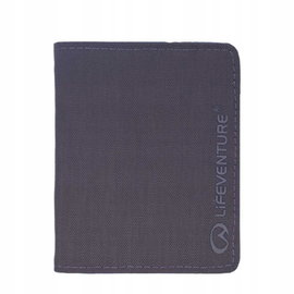 LIFEVENTURE Portfel turystyczny Rfid Wallet Recycled niebieski