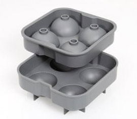 Forma do 4 lodowych kulek Quattro Cilio