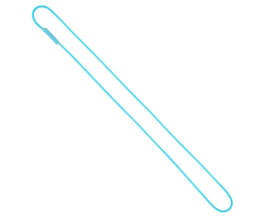 Pętla wspinaczkowa Beal Dynaloop 120cm niebieska