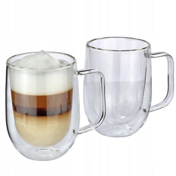 Zestaw 2 szklanek do latte macchiato (300 ml) Veneto Cilio