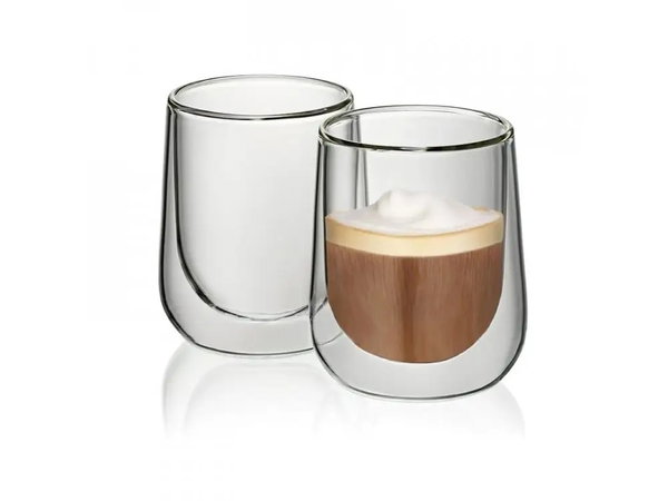 Zestaw 2 szklanek do cappuccino Fontana Kela