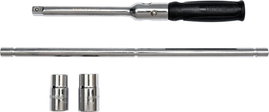 YATO KLUCZ DO KÓŁ SAMOCHODOWYCH SKŁADANY Z 4 NASADKAMI W ETUI YT-08035