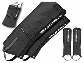 Stuptuty dziecięce nieprzemakalne Viking Kanion junior-full black L/XL