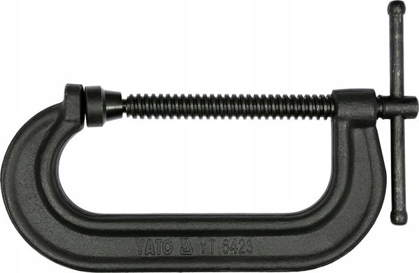 YATO ŚCISK UCHWYT ŚRUBOWY ŚCISKI IMADŁO TYPU C 150MM ŻELIWNY YT-6423