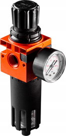 NEO TOOLS FILTR ODWADNIACZ 1/2" REDUKTOR CIŚNIENIA METALOWA OBUDOWA 14-732